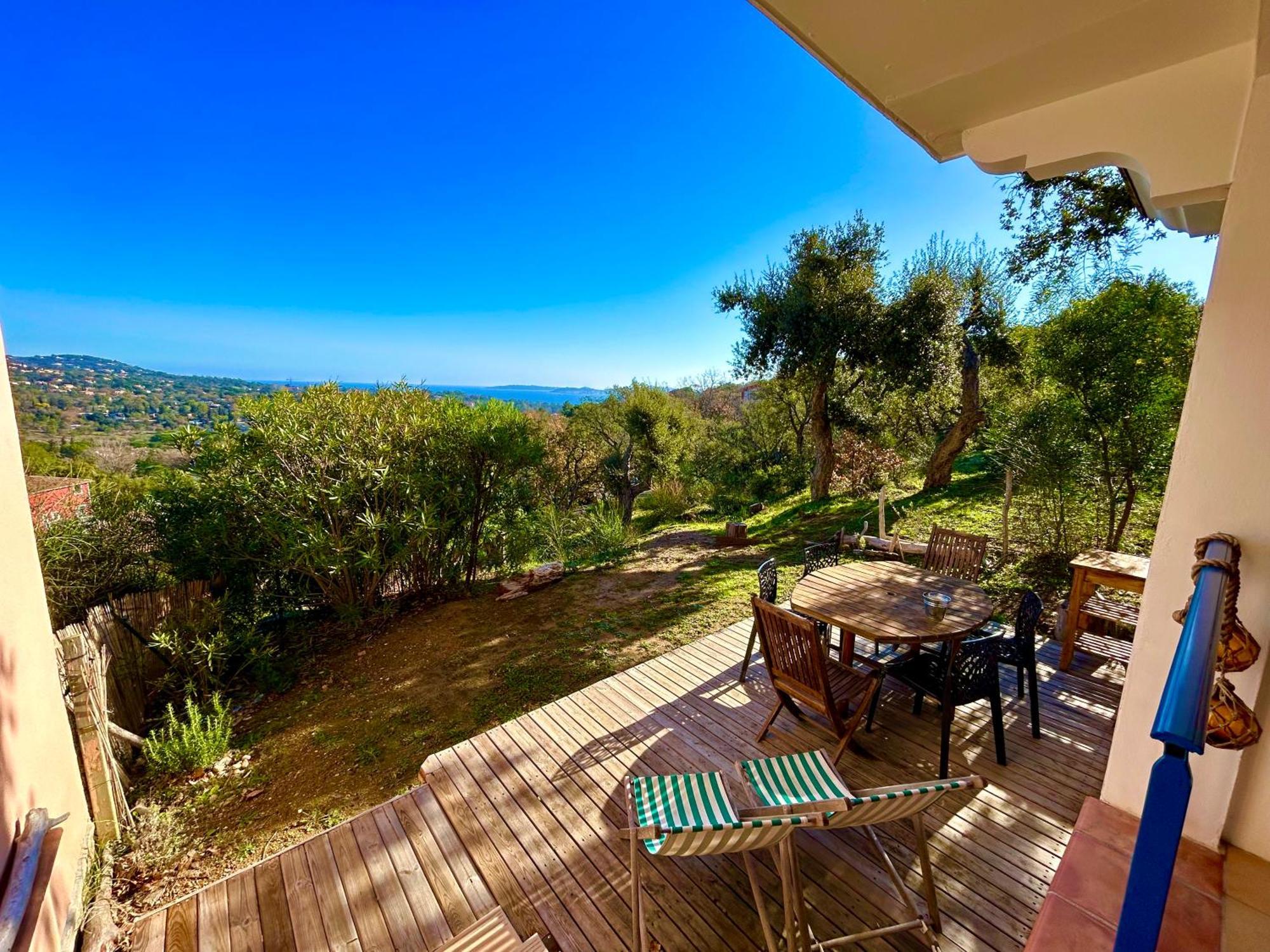 Appartement Les Restanques Vue Et Jardin Accès Piscine Grimaud